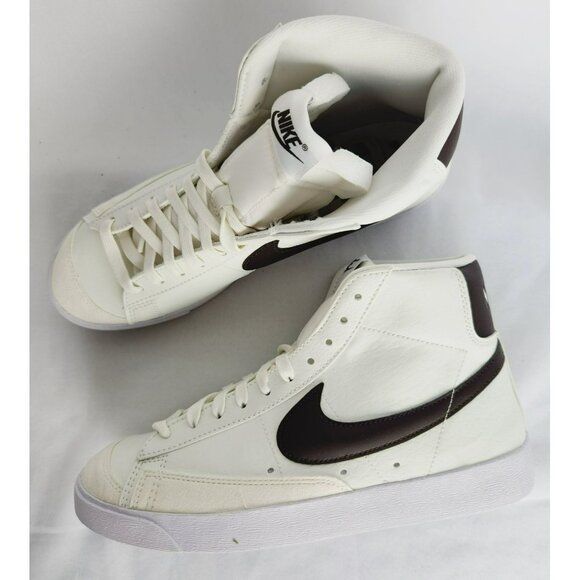 * 8.5 MEN\'S NIKE BLAZER MID SAIL / BLACK DQ4124-107 SNEAKERS main image 6